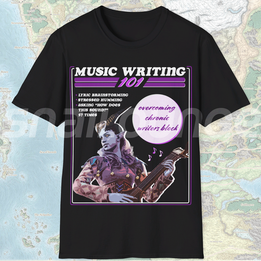 Music Writing 101! Everyone's Favourite Bard Shirt