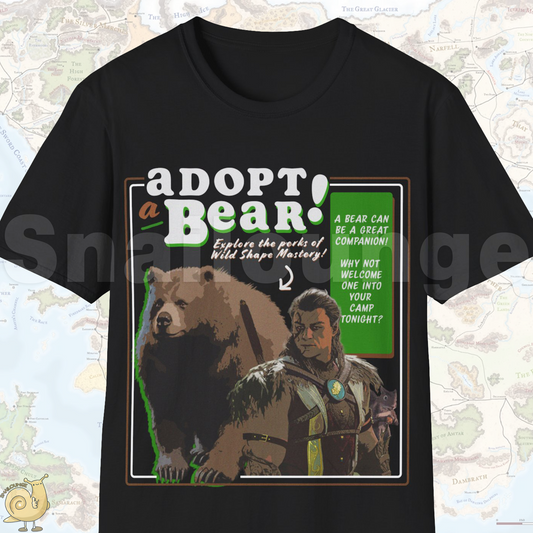 Adopt A Bear In Your Camp Today Shirt