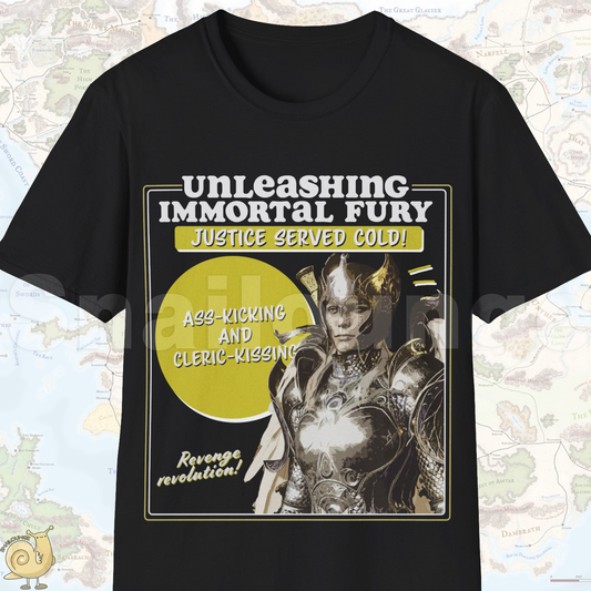 Unleashing Immortal Fury Shirt