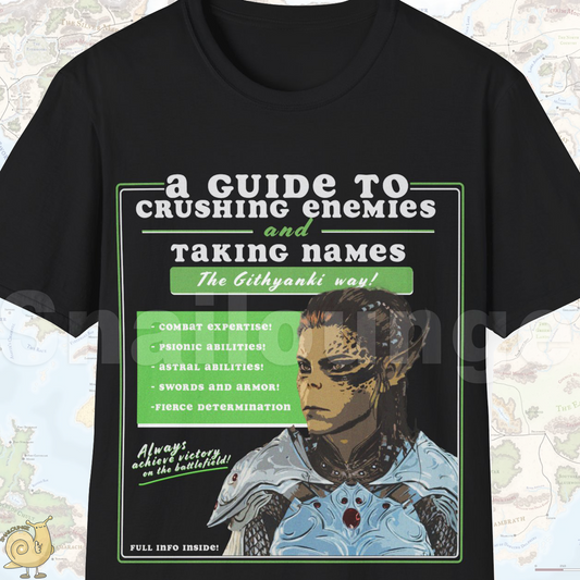 A Guide To Crushing Enemies Shirt